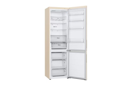 холодильник lg gc-b509 aemw бежевый, дисплей (203,0)-