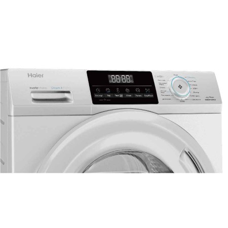 стиральная машина haier hw65-bp129301b inverter, steam, белый