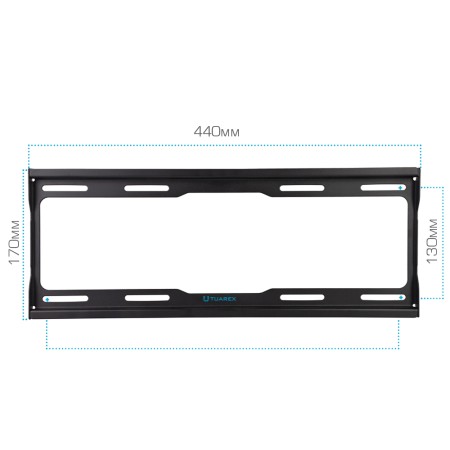 кронштейн tuarex olimp-113 черный 26-65"