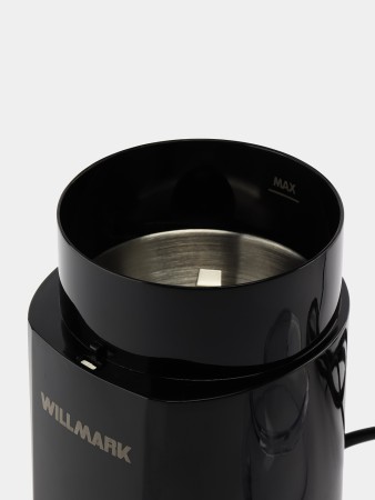 кофемолка willmark wcg-215 черный