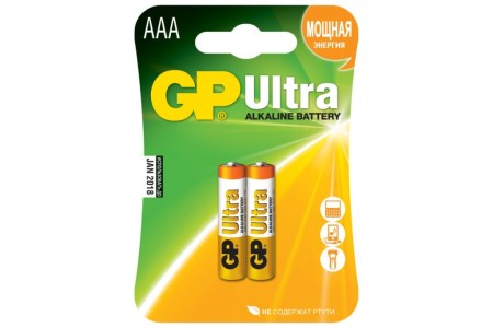 элемент питания gp 24au-cr2 ultra (02919) (2шт - 1уп)