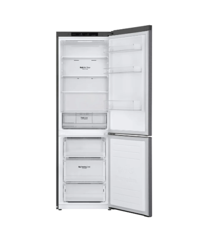 холодильник lg gc-b459 slcl серый, дисплей (186,0)