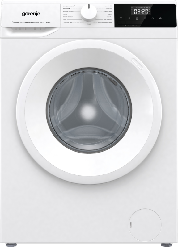 Стиральная машина Gorenje W1NHPI60SCS Inverter, Steam