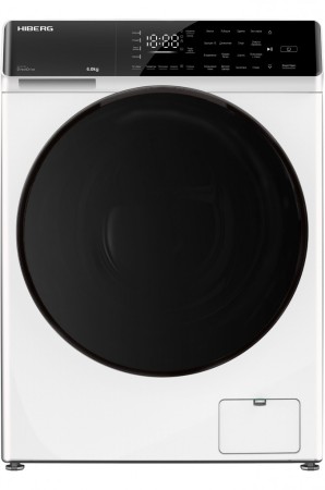стиральная машина hiberg i-ddq9-612 w inverter, белый