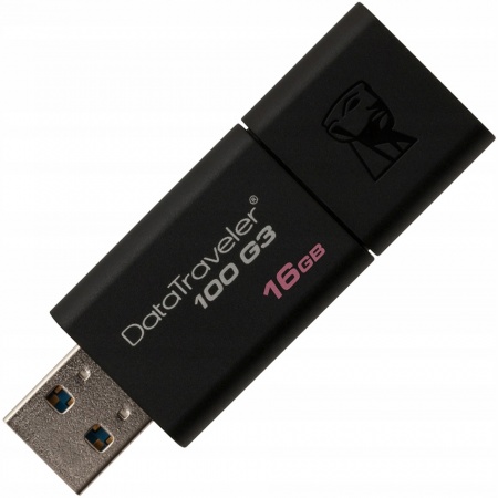 usb-флеш kingston dt100g3 usb3.0 16gb