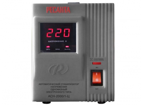 стабилизатор ресанта асн-3000/1-ц