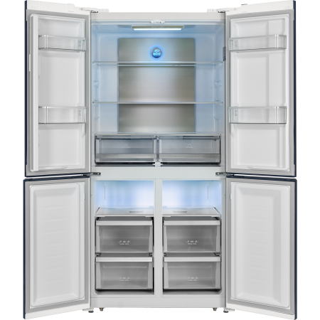 холодильник hiberg rfq-500dx nfgw inverter белый