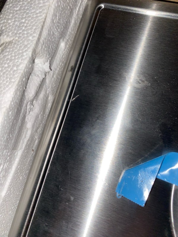 Варочная панель Hansa BHGI 611391, царапины на панели