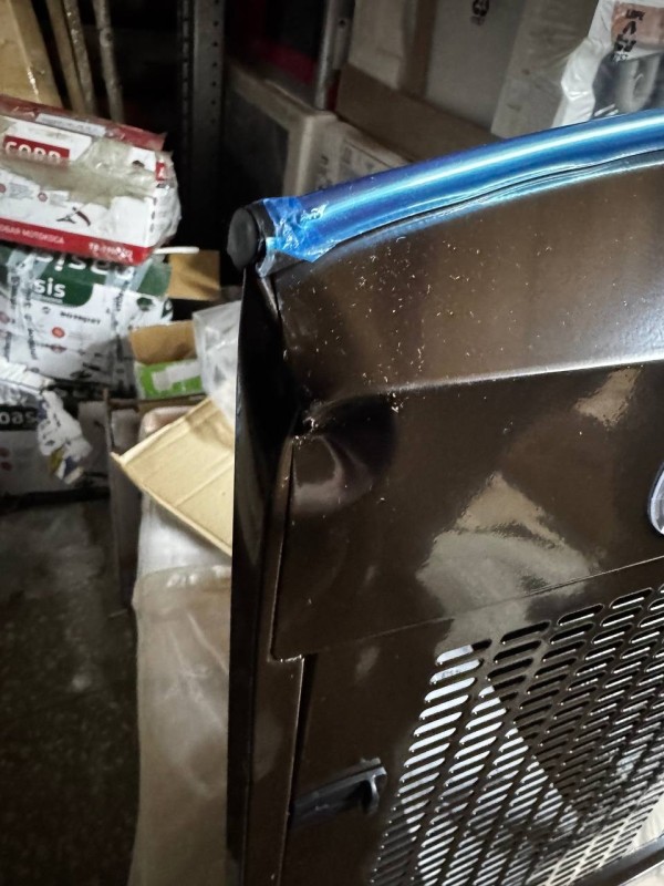 Вытяжка Gefest ВВ 1 К17 коричневый, замятие небольшое на корпусе