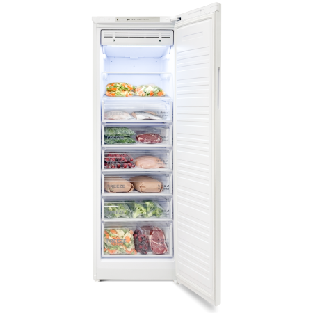 морозильник бирюса 6147nf белый inverter