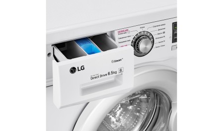 стиральная машина lg f12b8wds7 steam, белый