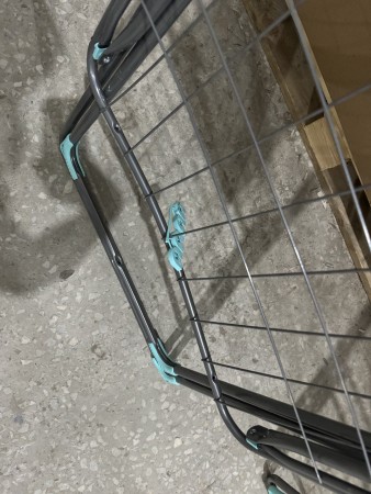 сушилка для белья ника 20 сб2 (серебряный) погнута, нет упаковки