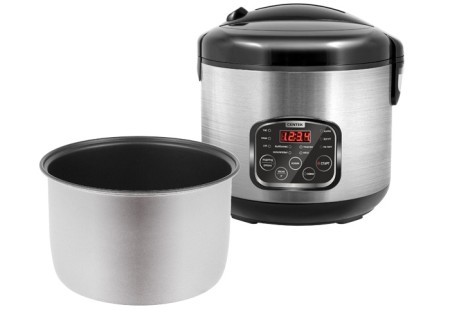 мультиварка centek ct-1490 черный/сталь