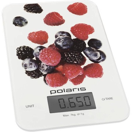 весы кухонные polaris pks 0740dg berries