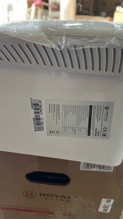 сплит-система royal clima rc-vx22hn vela nuova вмятина снизу на внешнем блоке