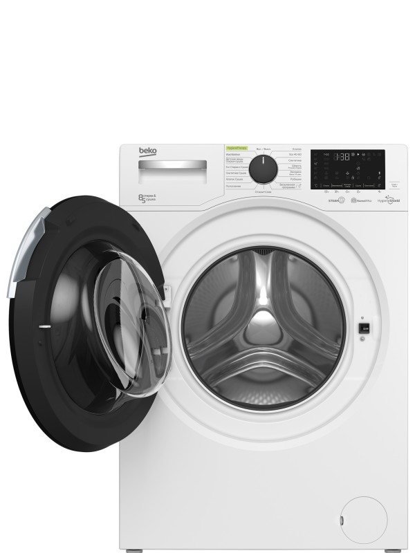 Стиральная машина Beko WDW 8564 HT Inverter, Steam с сушкой