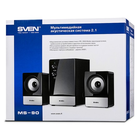 акустическая система 2.1 sven ms-90