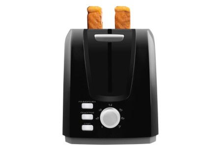 тостер centek ct-1429 черный/сталь