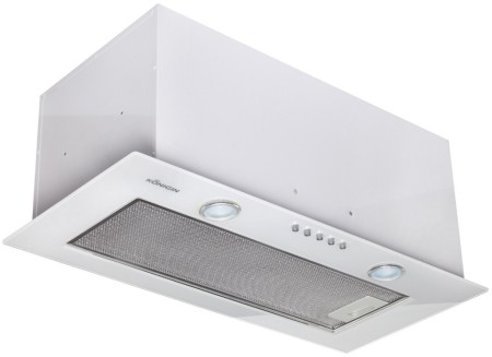 вытяжка konigin skybox white glass 60