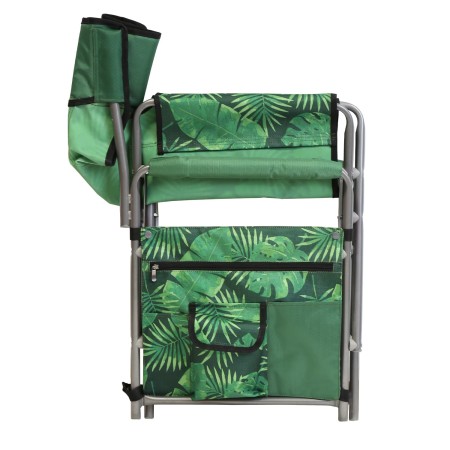 кресло ника кс2 тропические листья темный