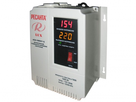 стабилизатор ресанта асн-1000н/1-ц