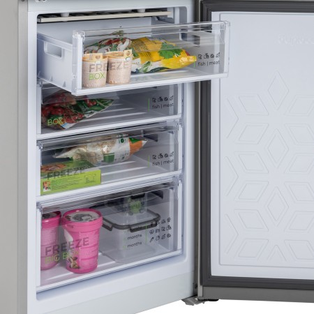 холодильник бирюса 6149m металлик