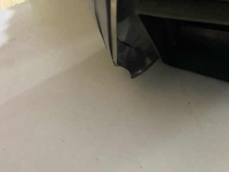 вытяжка akpo rondo turbo 50 мат. нерж., нет упаковки, вмятина на корпусе и фильтре