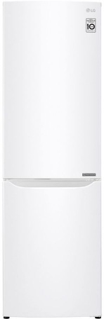 холодильник lg ga-b419 swjl белый, дисплей (190,7)