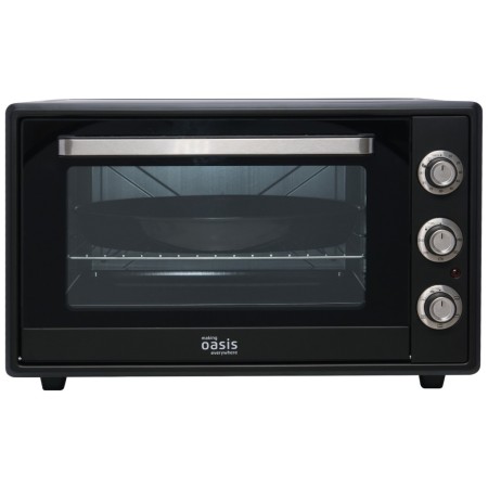 мини печь oasis m-65cb2 черный