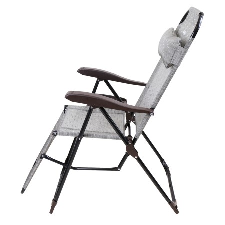 кресло-шезлонг складное ника кш3 бамбук