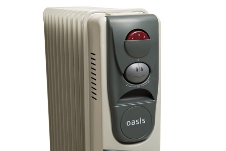 масляный радиатор oasis bb-25t (с вентилятором)