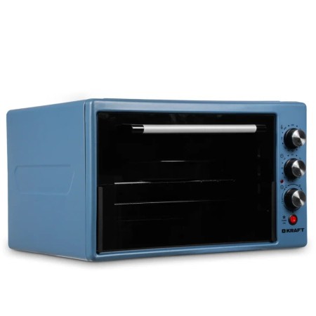 мини печь kraft kf-mo 3804 rkbu (синий)