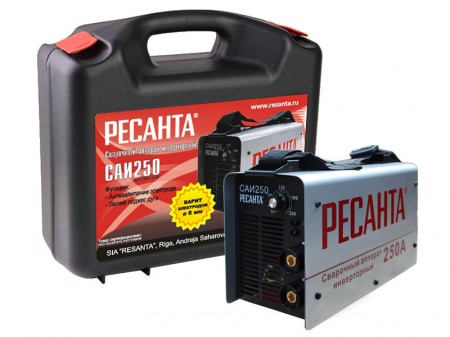 сварочный аппарат ресанта саи 250 (кейс)