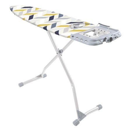 гладильная доска ника верона-light тефлон (графичные цветы на белом)