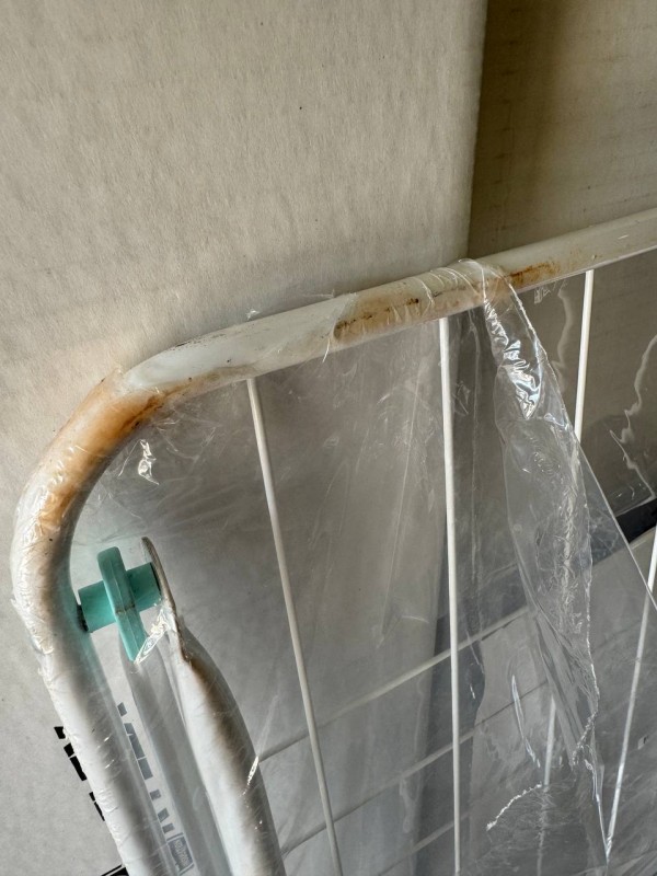 Сушилка для белья Ника 20 СБ2 (белый), нет упаковки , рыжие углы, помята