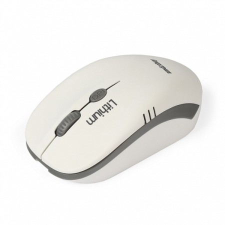 мышь беспроводная smartbuy sbm-344cag-wg one с зарядкой от usb бело-серая
