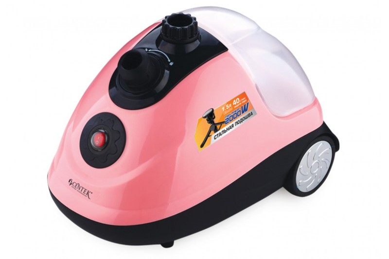 Отпариватель Centek CT-2375 розовый/черный