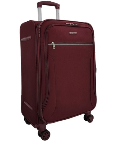 чемодан и  бьюти-кейс "borgo-antico", ba-6083-01, 83л (l) бордовый