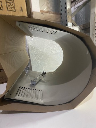 вытяжка akpo wk-6 largo eco 60 нержавейка повреждена упаковка, потертости на стекле