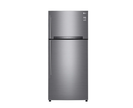 холодильник lg gn-h702hmhz серый, дисплей (180,0)