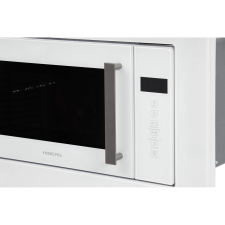 микроволновая печь hiberg vm 6502 w белый