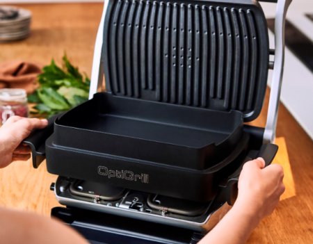 гриль tefal gc714834 optigrill+