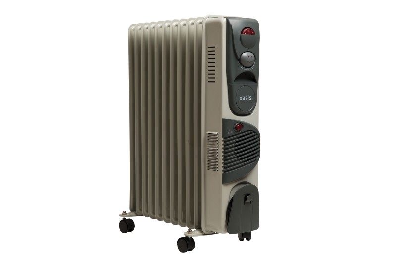 Масляный радиатор Oasis BB-25T (с вентилятором)