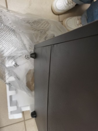 мини печь maunfeld cemoa.456.b, замятие в нижней части корпуса