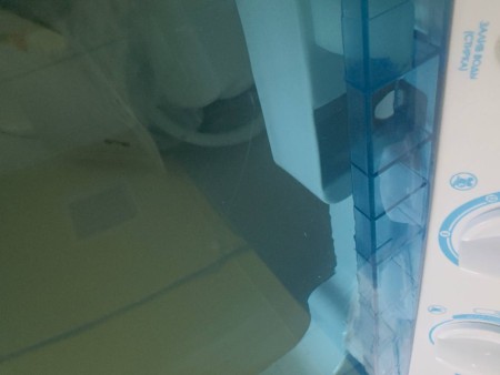 стиральная машина optima мсп-66п-, царапины и потёртости на крышке