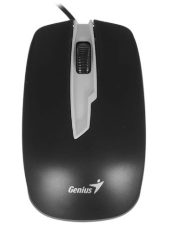 мышь проводная genius dx-180 usb black