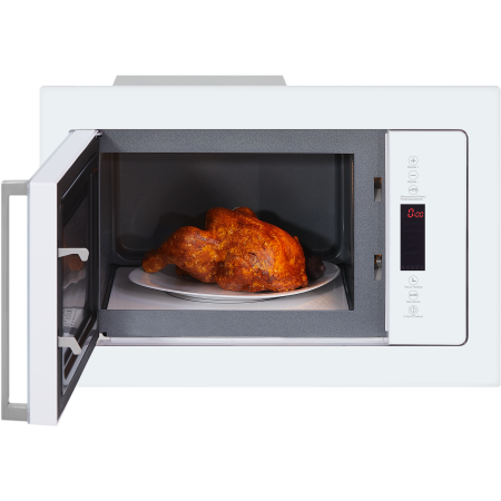 микроволновая печь hiberg vm 8505 w белый