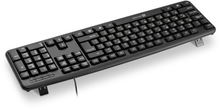 клавиатура oklick 130m usb черный