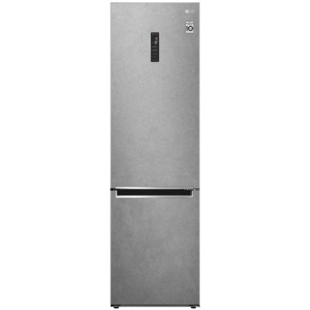 холодильник lg ga-b509 mcum мрамор серебристый
