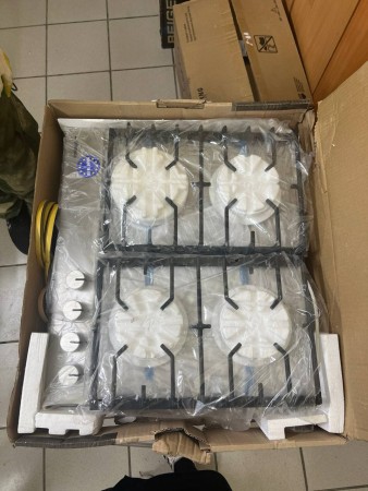 варочная панель hansa bhgi 611839, повреждение упаковки, потертости